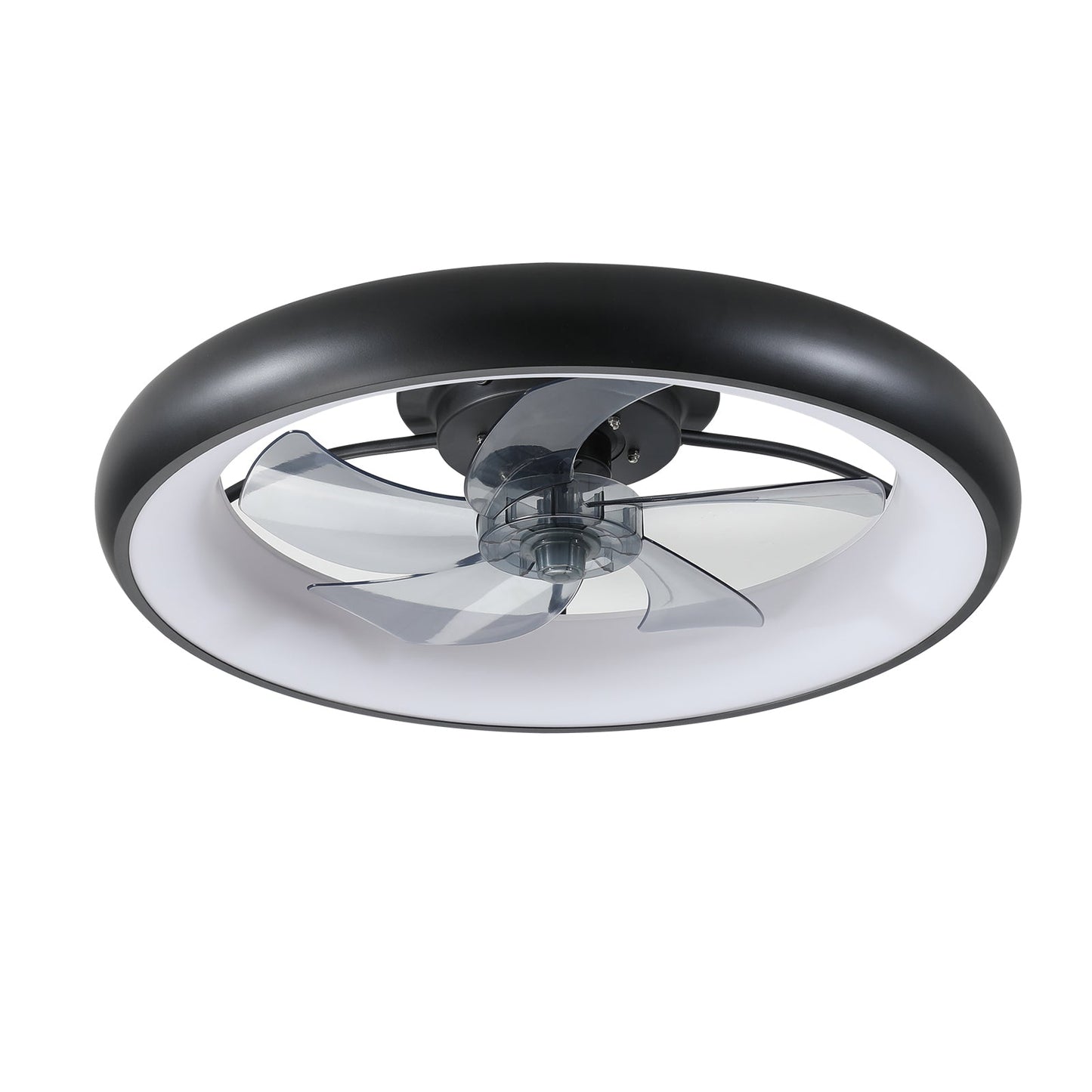 Ceiling Fan with LED Light and Remote – 6 Speeds, 32W Dimmable Light, 3 Color Modes